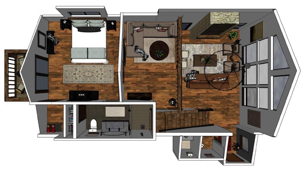 Chic Retreat Indoor Outdoor Fireplace, Private Jacuzzi, Great Location! Estes Park Room photo